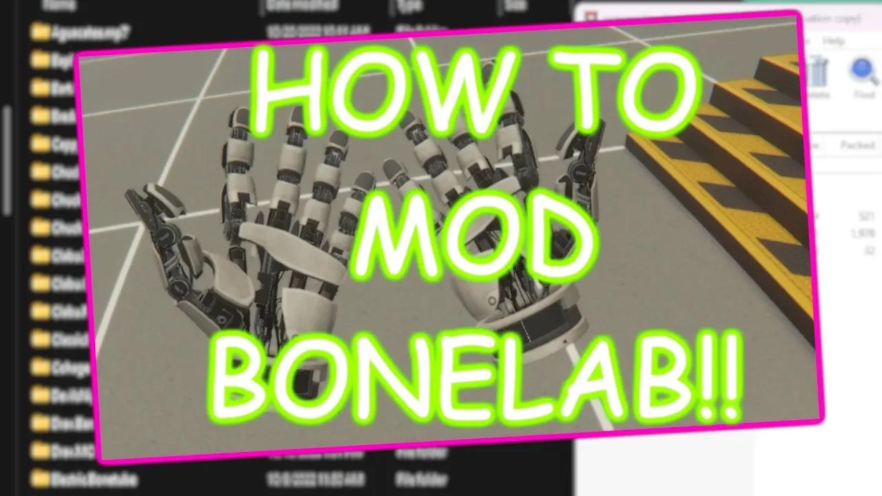 How To MOD BONELAB WEAPONS & AVATARS!