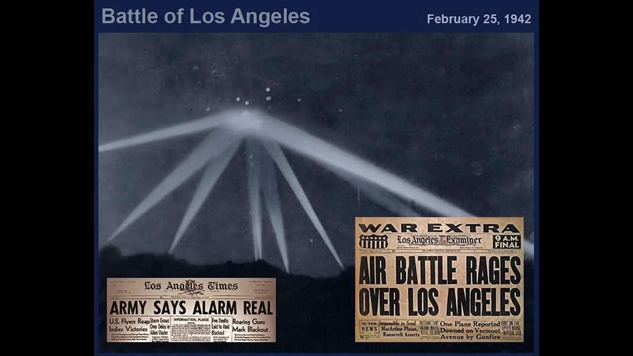Unsealed Alien Files Ufo Portal Battle Of Los Angeles