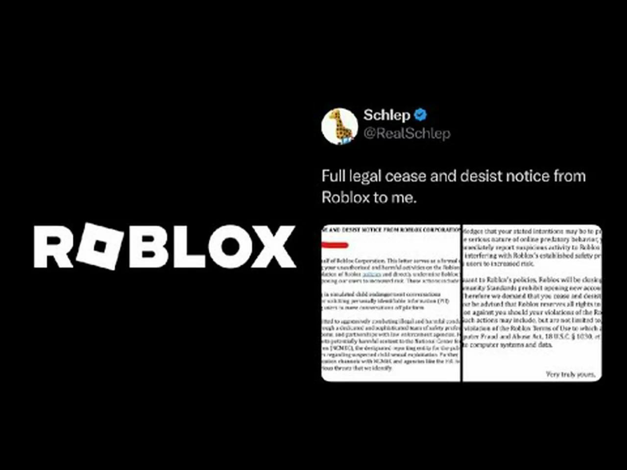 Roblox BANNED YouTuber Schlep Shocking Twist You NEED To See PjDZVW7MWoI