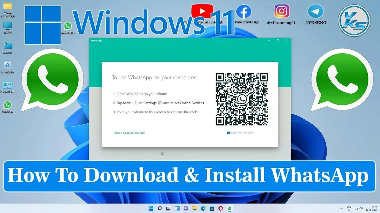 whatsapp download windows 11 pc
