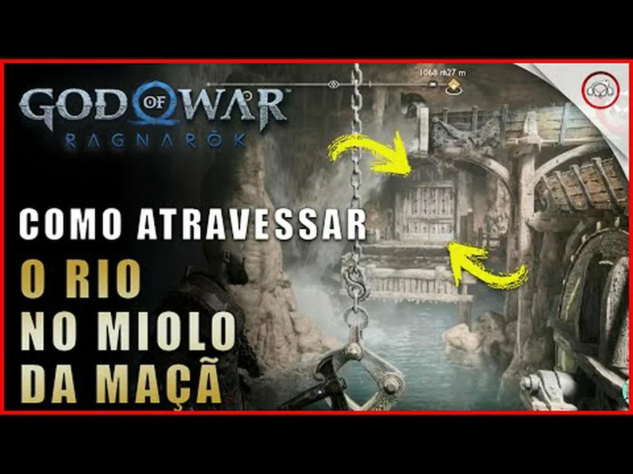 God of war Ragnarok, Como atravessar o rio no Miolo da Maçã | Super dica