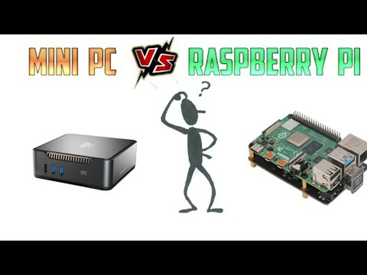 Mini PC económico Vs Raspberry Pi 4 8GB