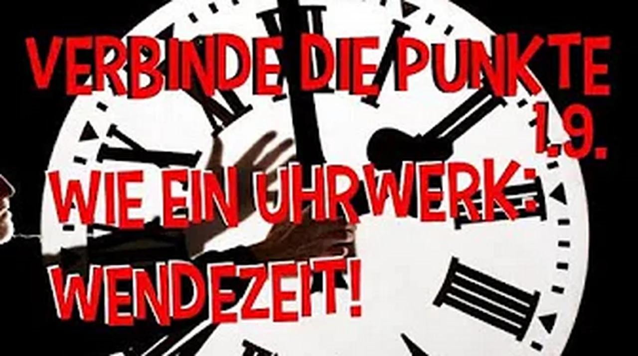 (Verbinde die Punkte) 1_9 Wie ein Uhrwerk: Wendezeit!