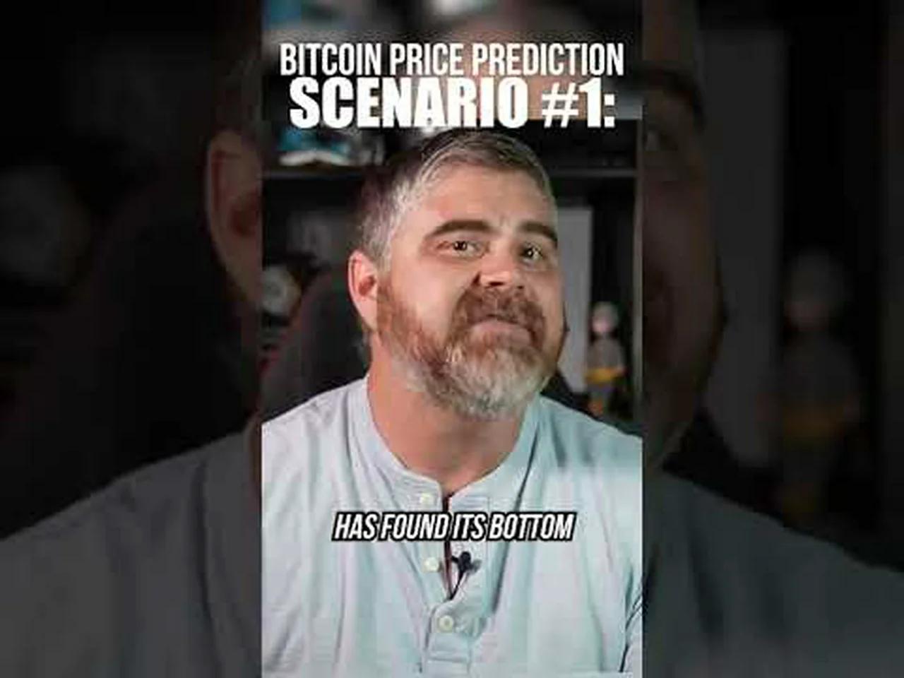 Bitcoin price prediction scenario 1