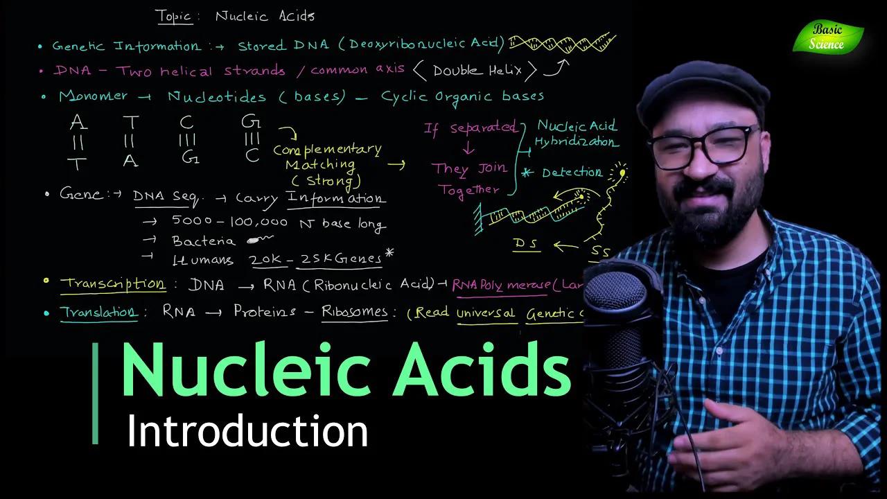DNA Introduction | Basics | Functions | Biochemistry | Cell biology ...