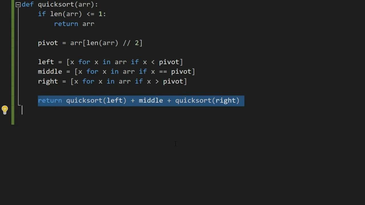 How to Do a Quicksort in Python (Simple)