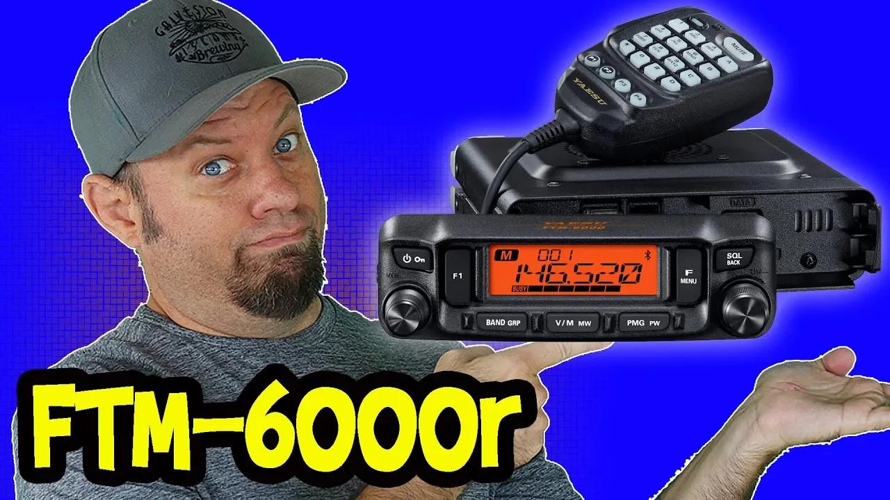 Yaesu REVEALS the FTM6000r Dual Band Mobile Ham Radio