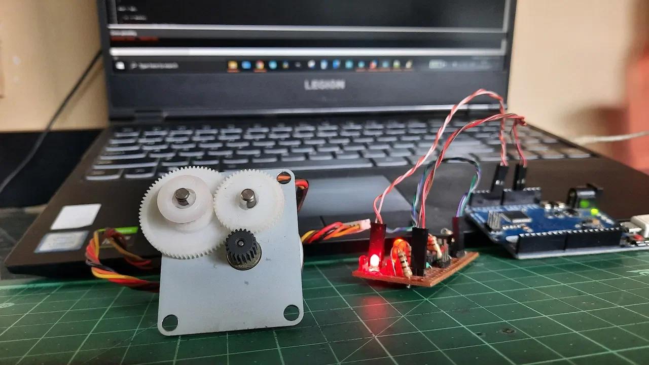 Simple USB Volume Control with a Stepper Motor Stepper Motor as