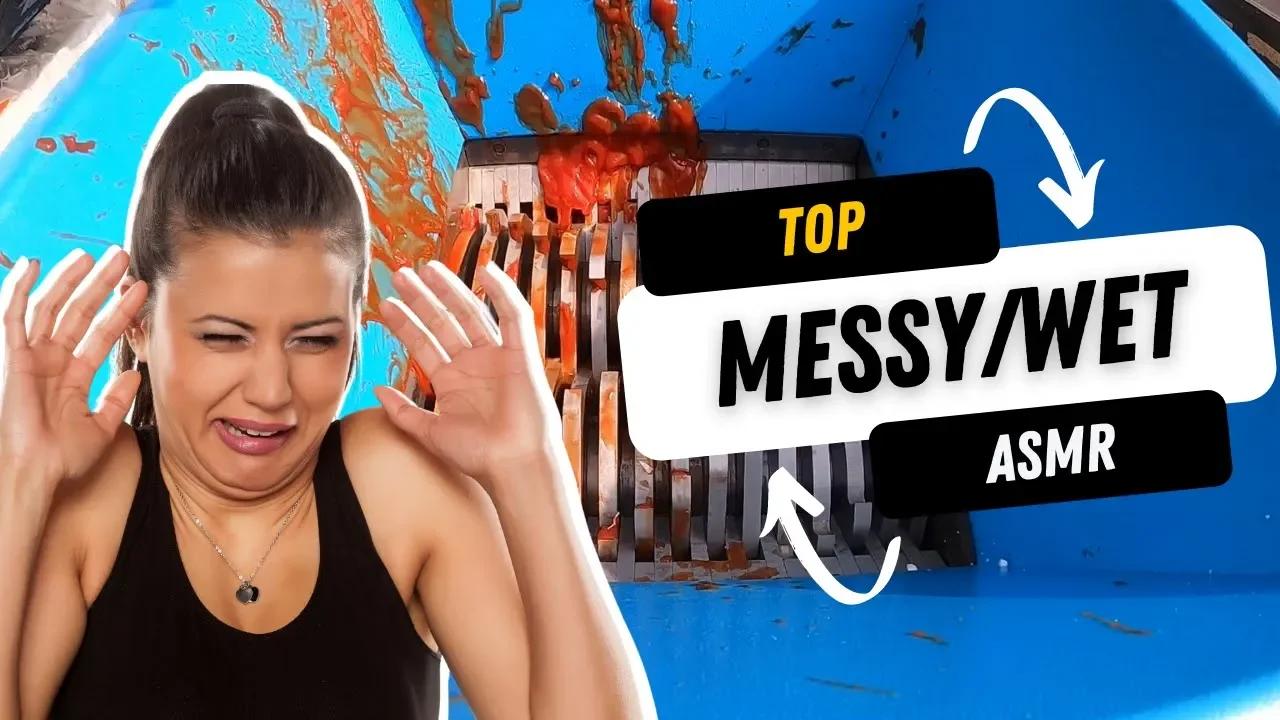 TOP Messy And Wet ASMR Trigger Shredding Stuff Compilation- Satisfying ...
