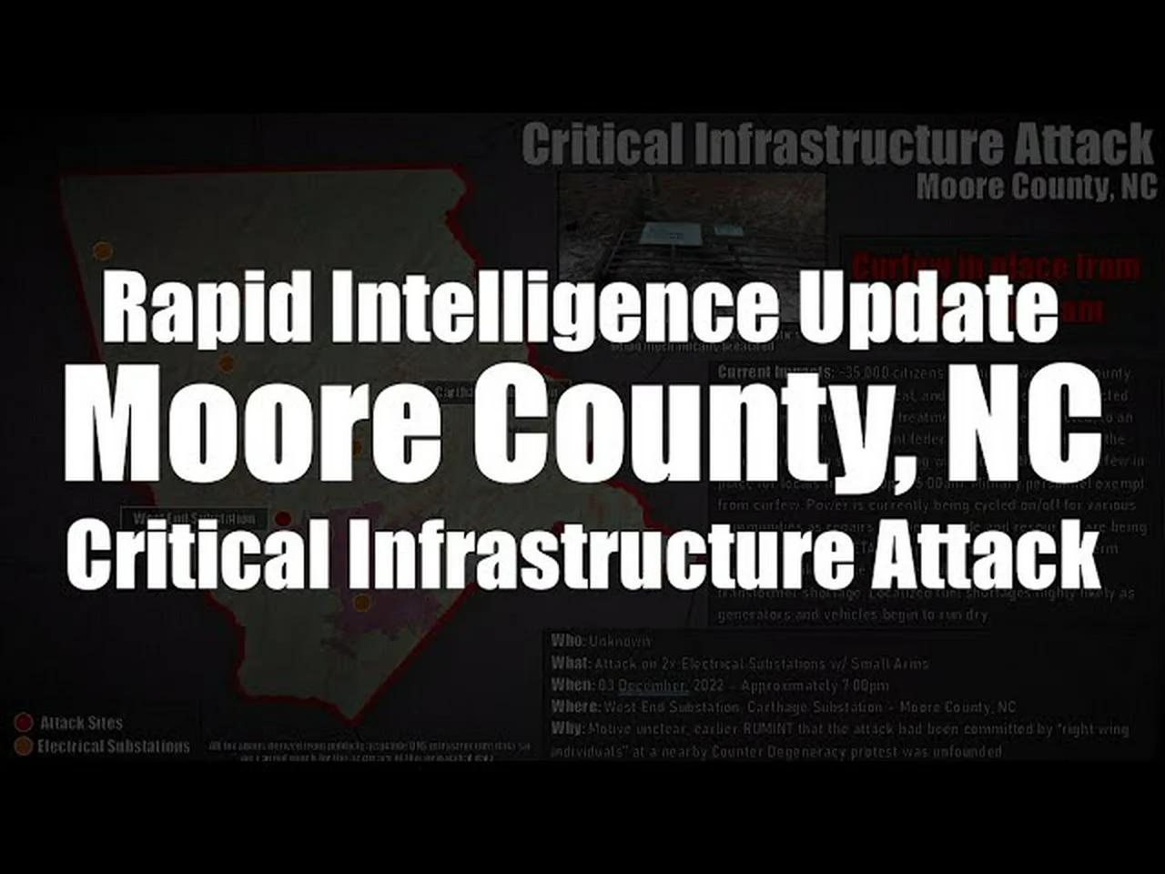 Rapid Intel Update: Moore County, NC