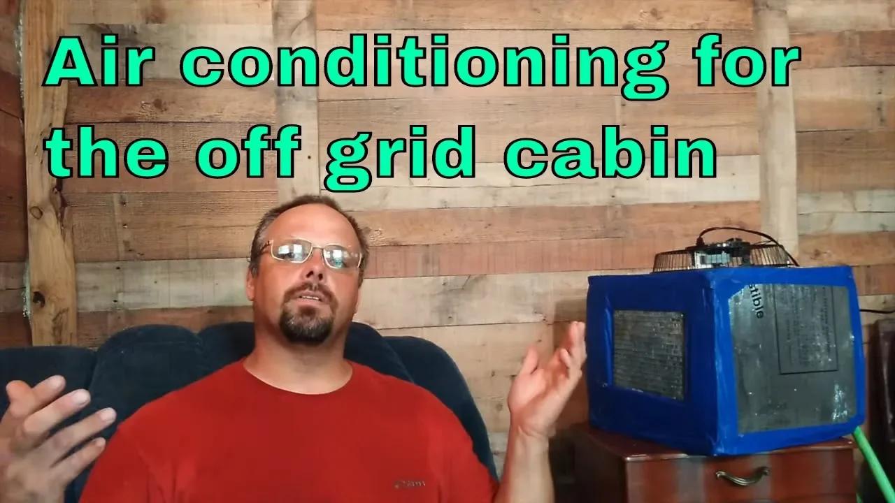 Geothermal Air Conditioning For the Pallet Wood Cabin