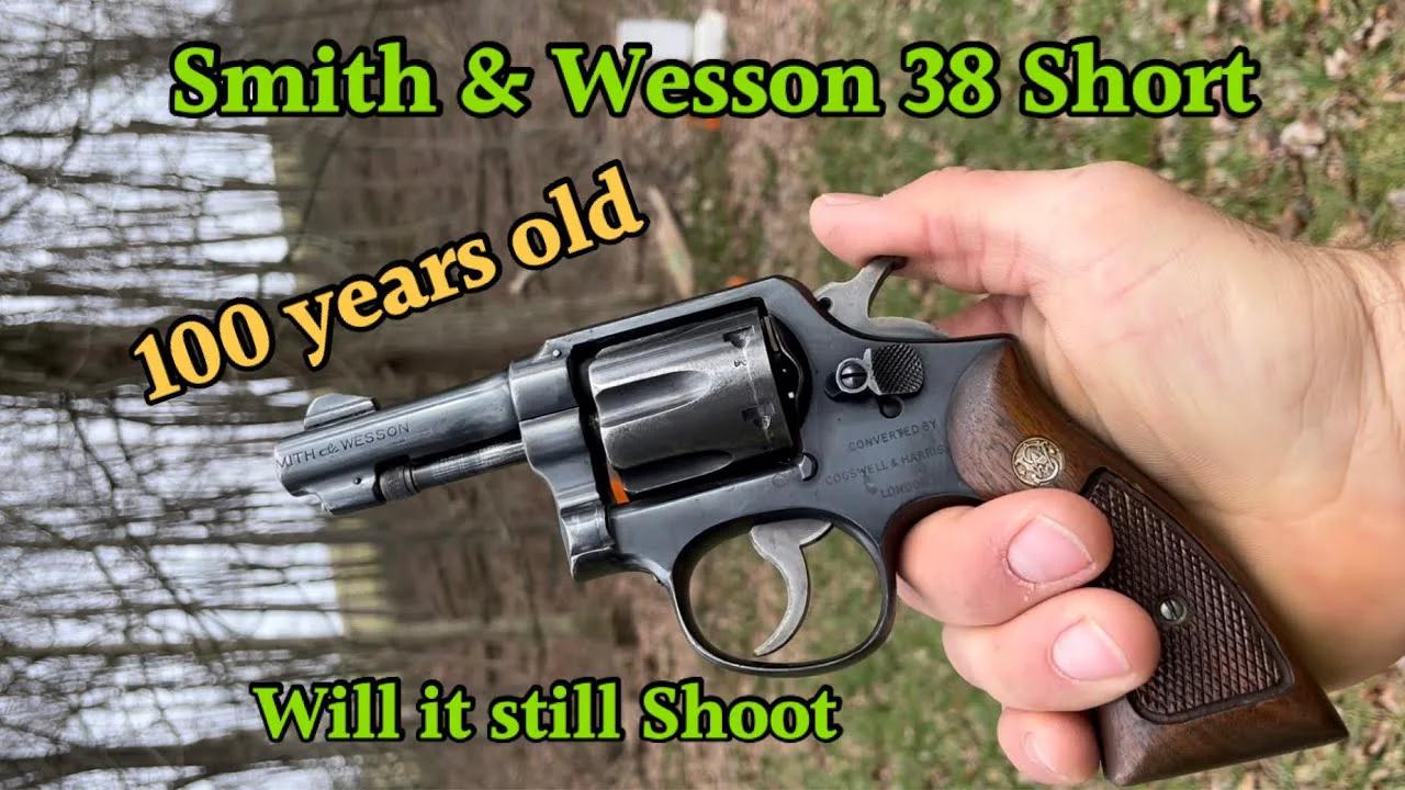 1914 Smith & Wesson 38 S&W Revolver #american #history #revolver # ...