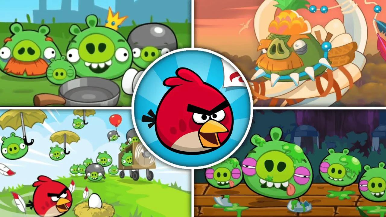 Angry Birds Classic - All Bosses and Cutscenes (No Items)