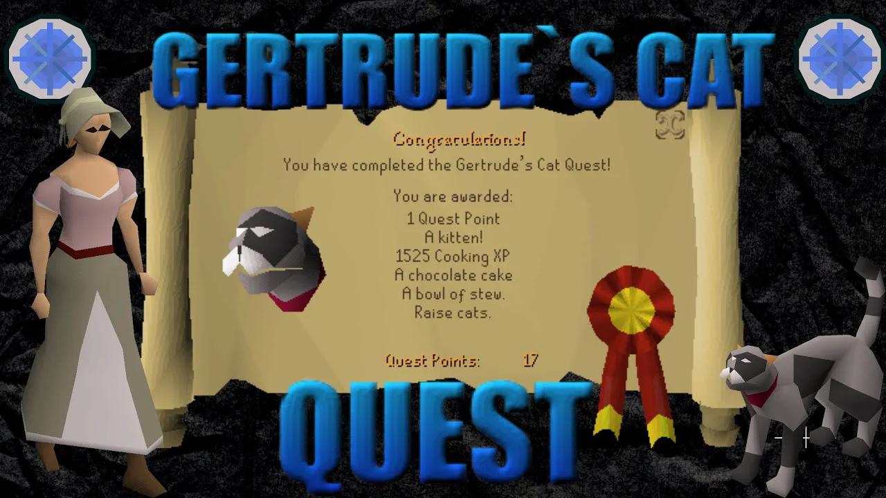 OSRS GUIA COMO HACER LA QUEST GERTRUDE`S CAT OLD SHOOL RUNESCAPE