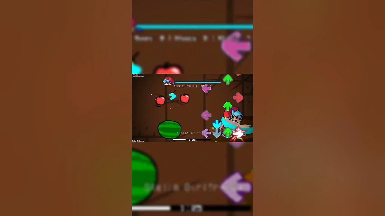 Fruit Ninja Friday Night Funkin Bombastic Song Fridaynightfunkin