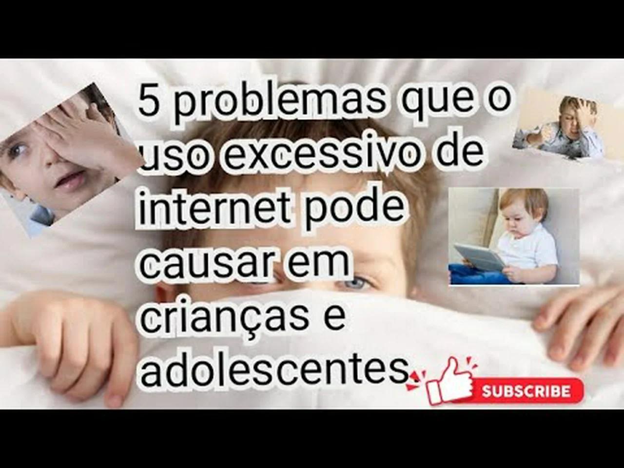 cuidado!!!5 problemas que o uso excessivo de internet pode causar em ...
