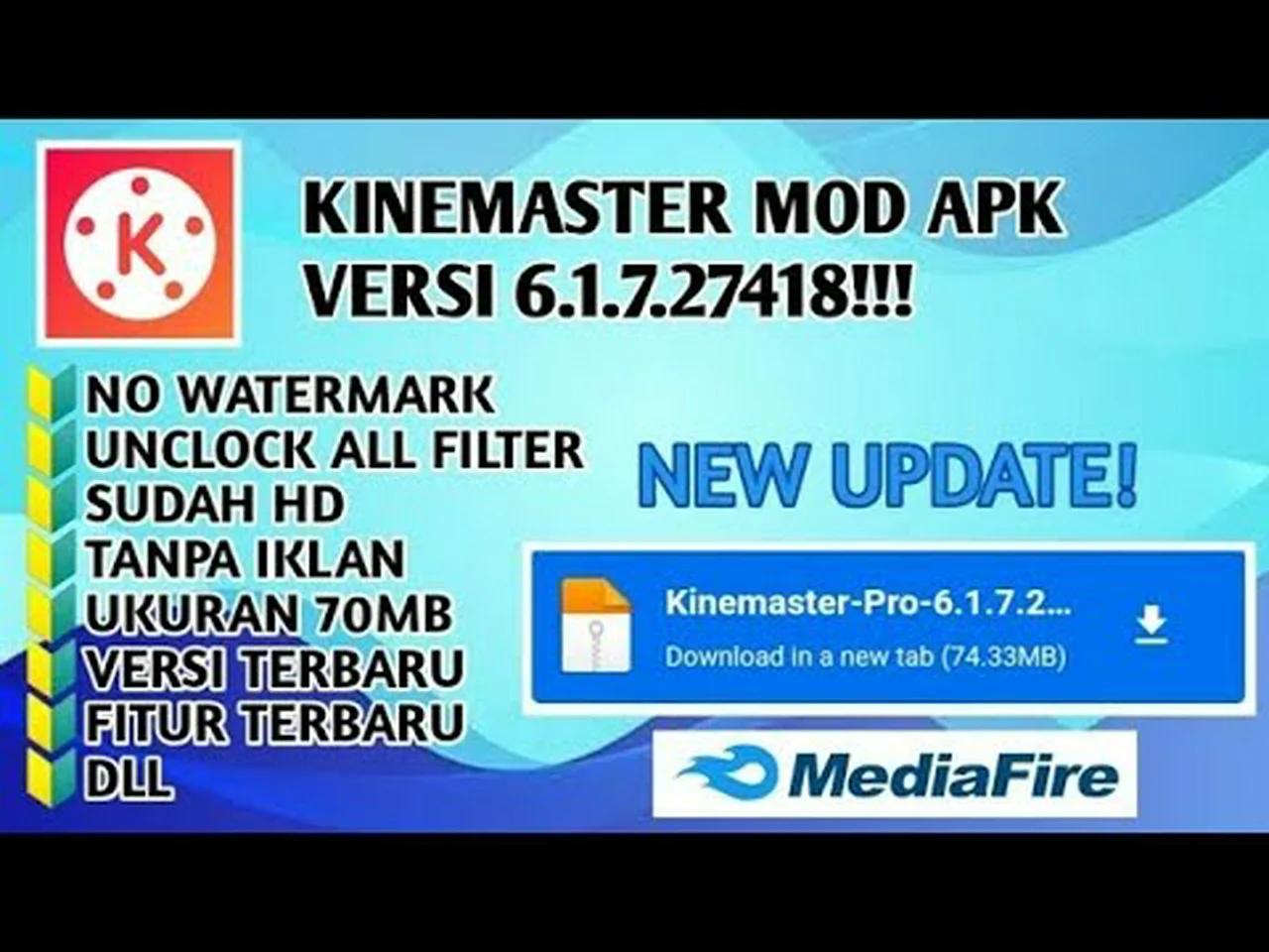 kinemaster mod apk 2022 latest version V6.1.7 No watermark