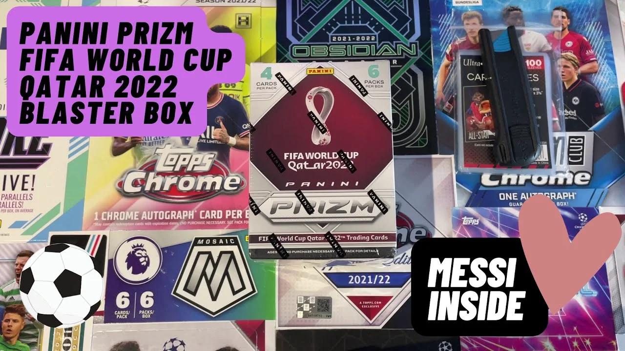 2022 panini prizm fifa world cup soccer hobby box
