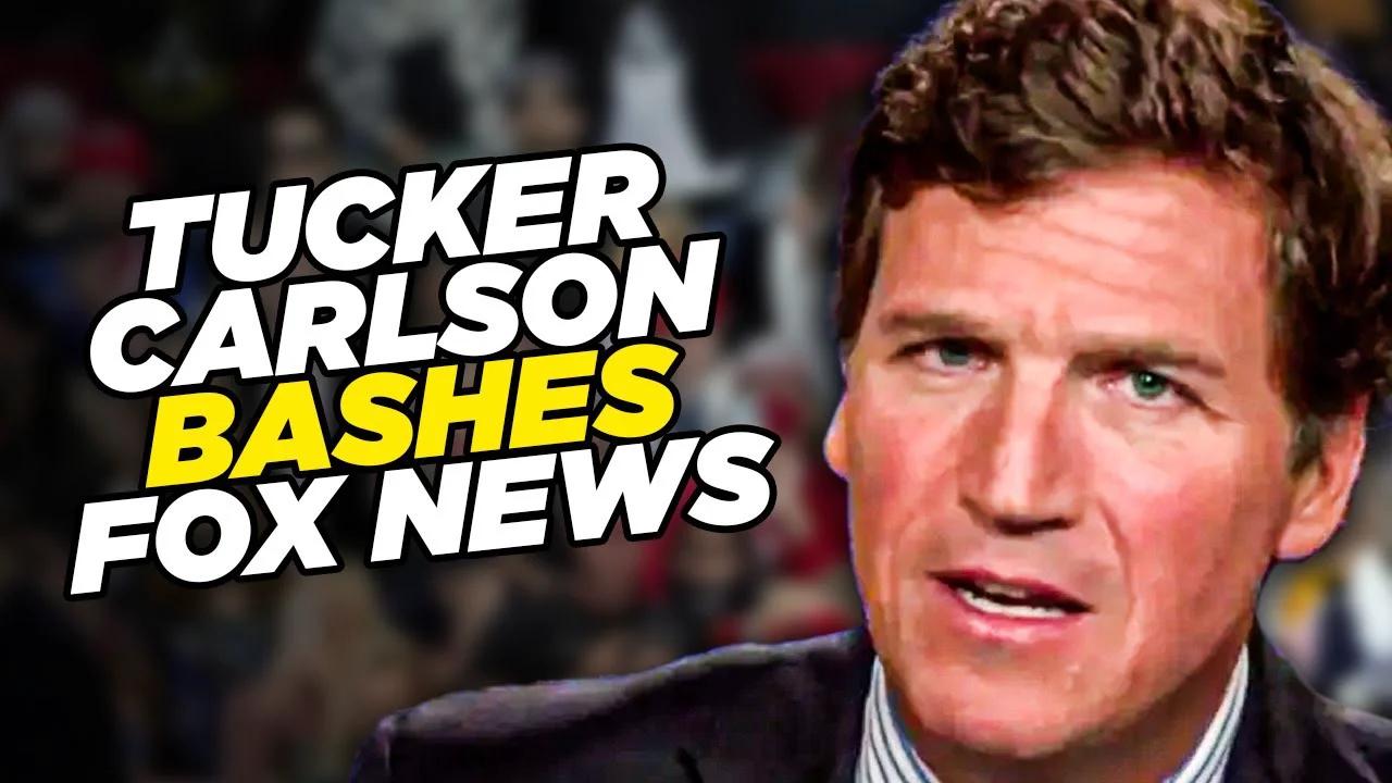 Leaked Footage Shows Tucker Carlson Brutally Attacking His Own Network