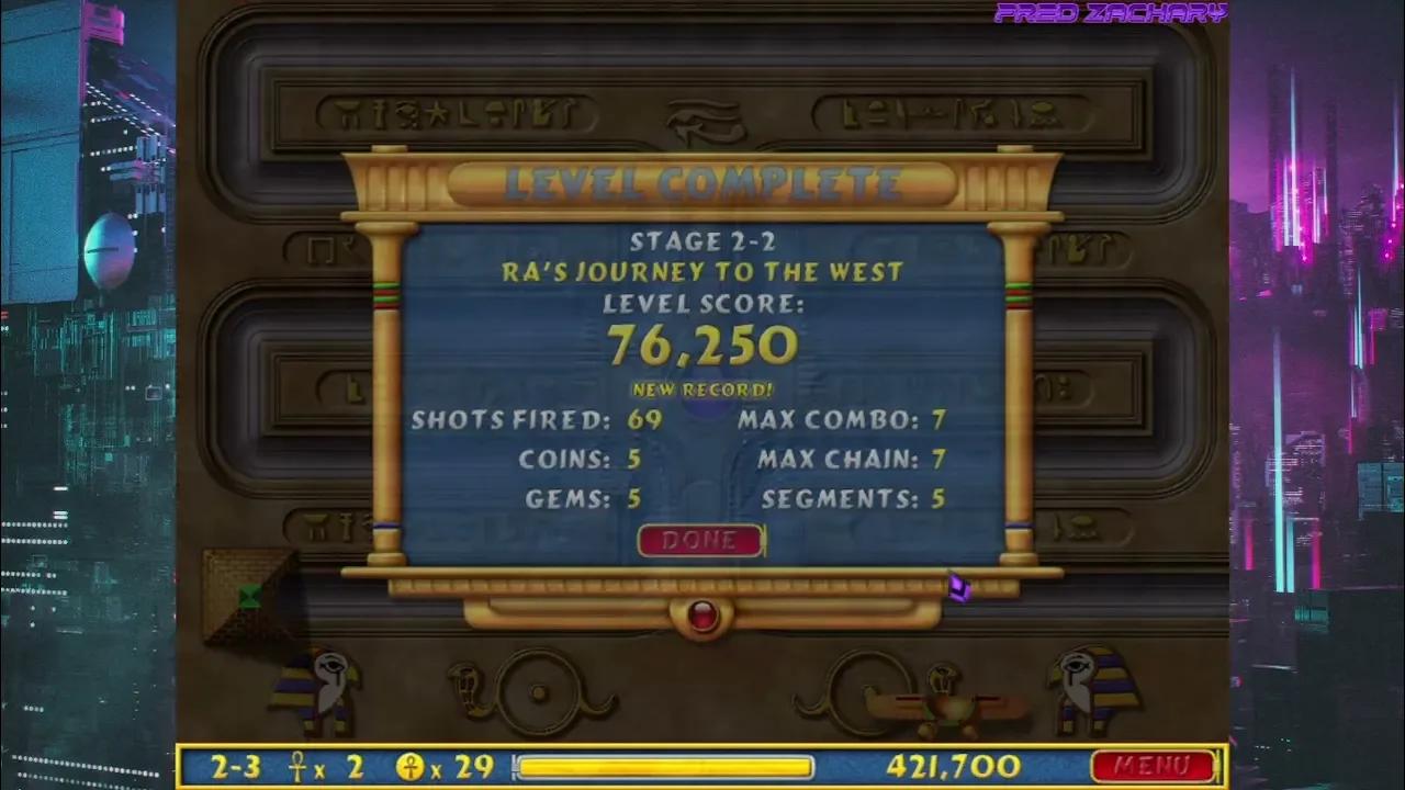 Luxor 2005 Adventure Mode Stage 2