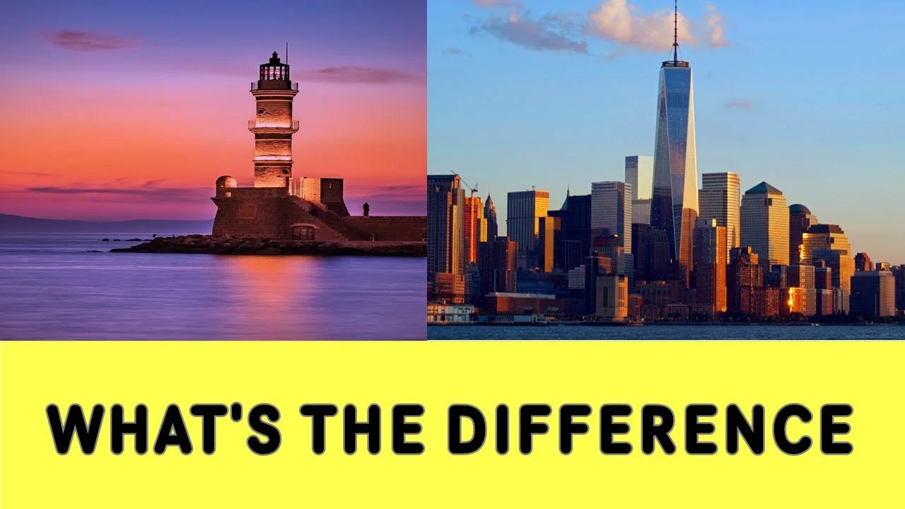 Tower vs building What's the difference shorts