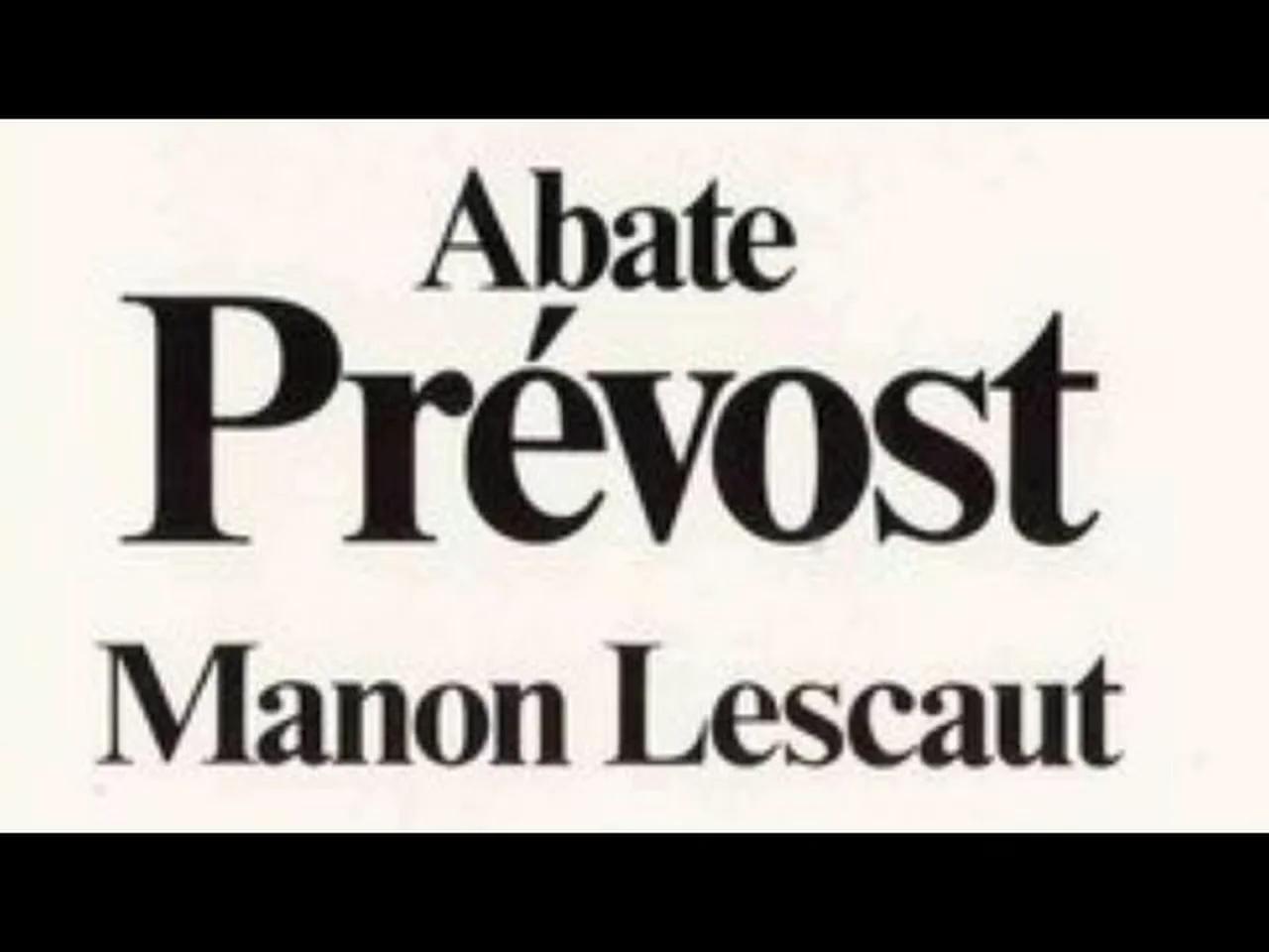 Resumen del libro manon lescaut abate pr vost 