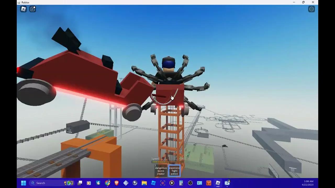 Cart Ride Around Nothing Update Race Cart & Flying Potion (ROBLOX)