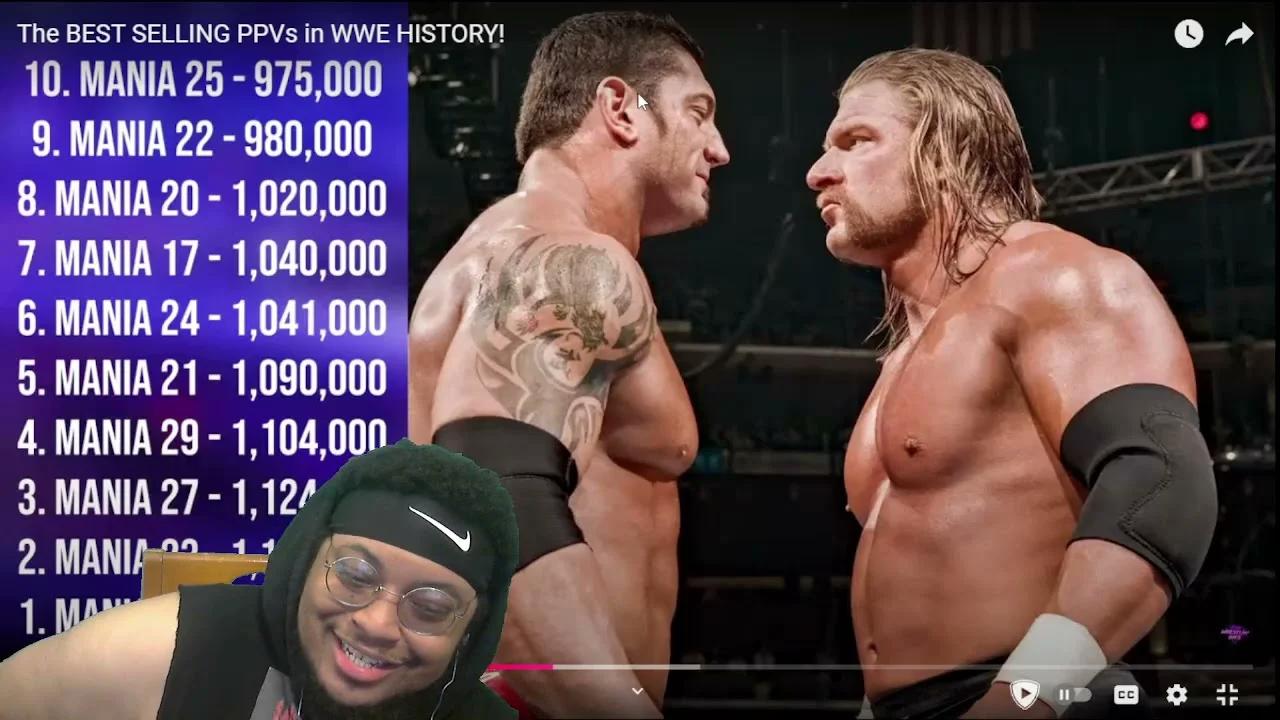 The BEST SELLING PPVs in WWE HISTORY | REACTION