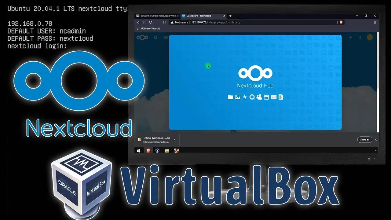 Setup the Official NextCloud VM in VirtualBox in Under 10 Minutes