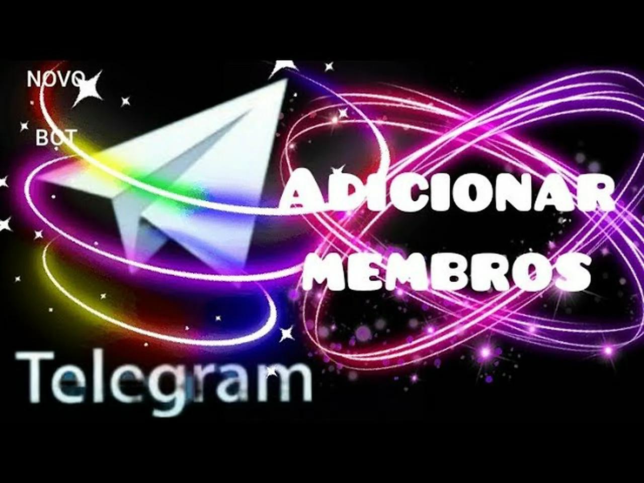 boot de adicionar membros no telegram tutorial completo 😱💥