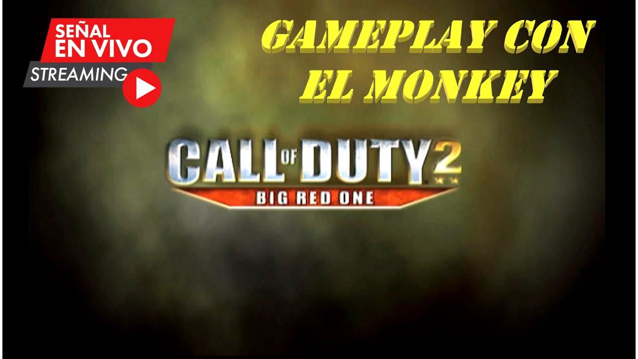 GAMEPLAY CON EL MONKEY call of duty 2: big red one #OXODOS #xbox #cod # ...