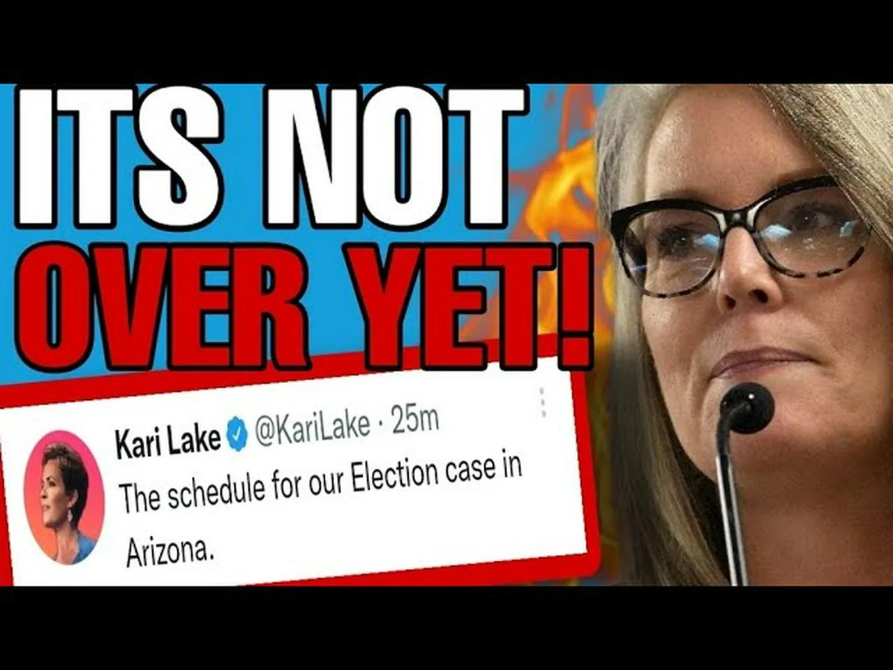 Judge Sets Date For Kari Lake Lawsuit Against Katie Hobbs 1050