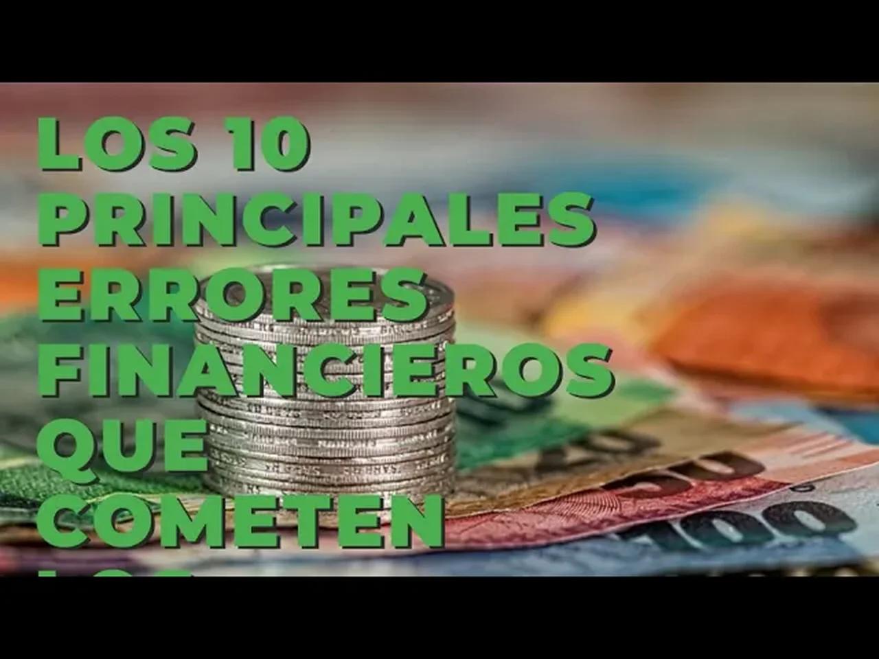 Los 10 principales errores financieros que cometen los Youtubers