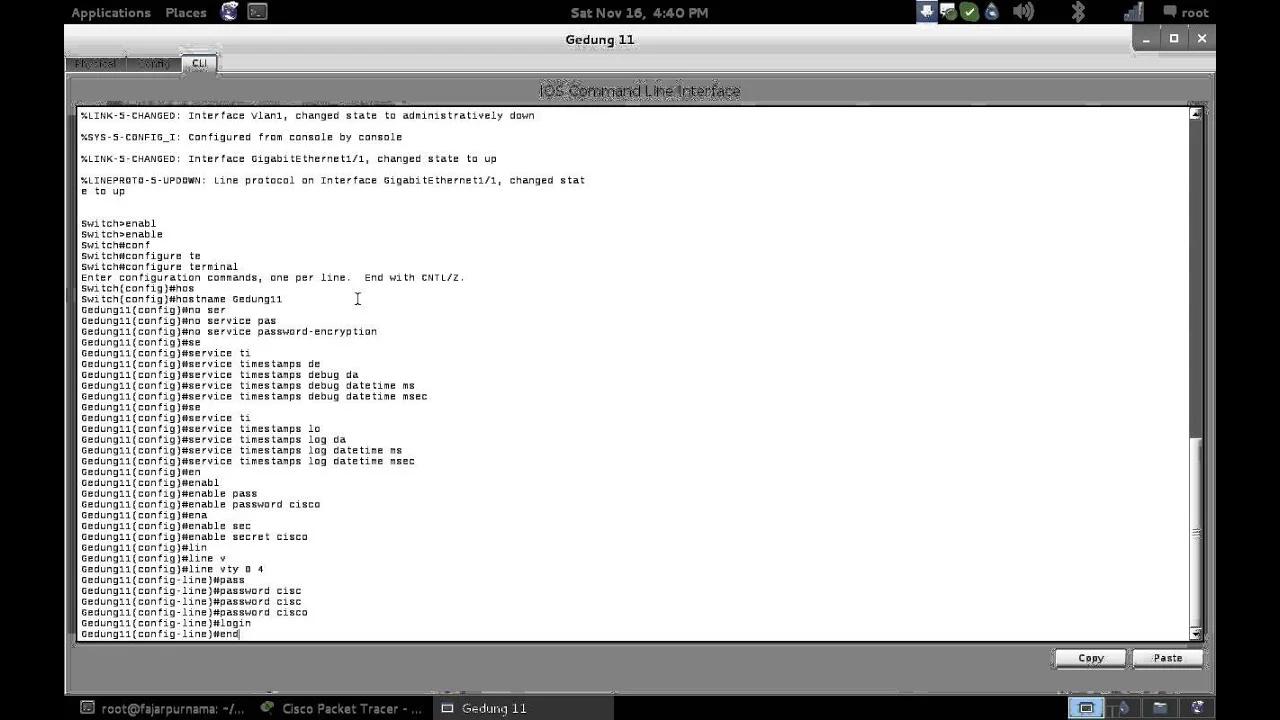 2 debugging and password packet tracer puspem badung