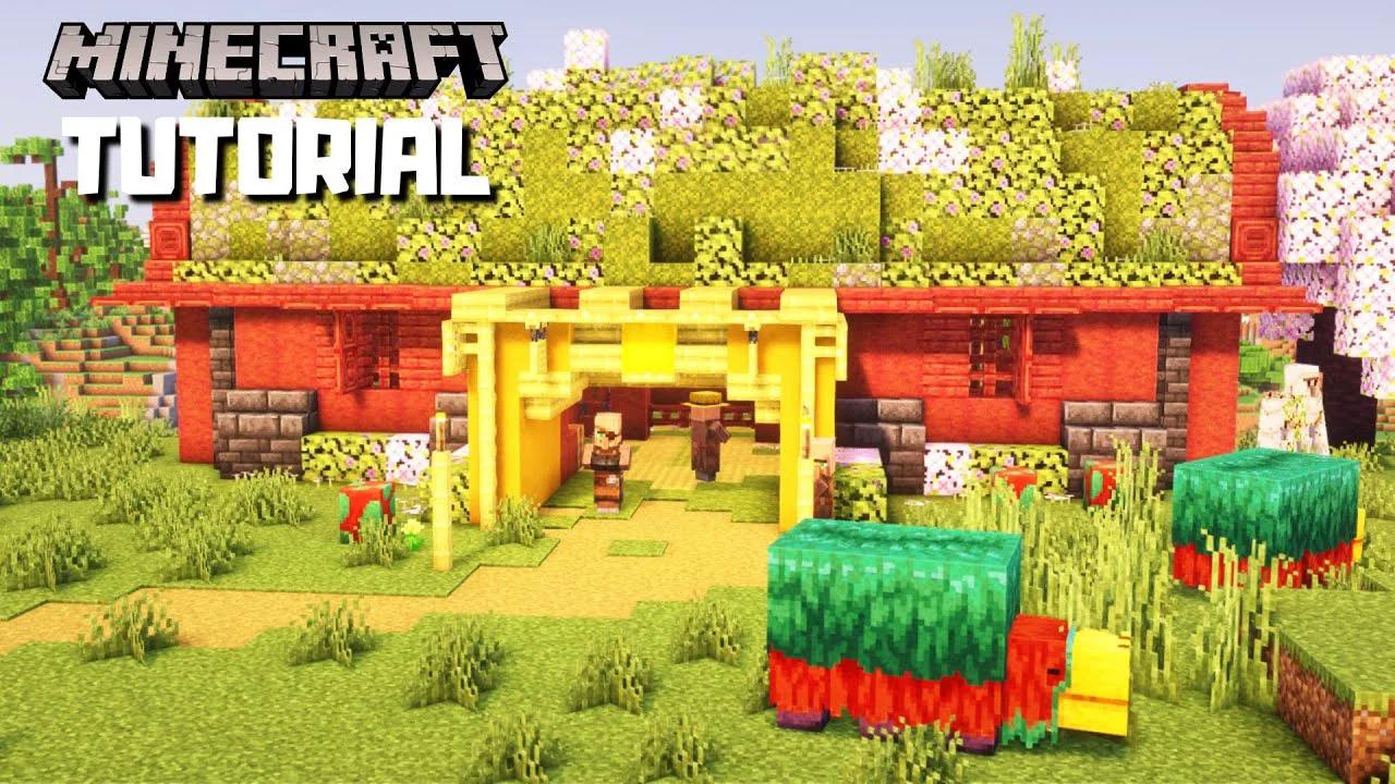 Minecraft Sniffer Barn Tutorial