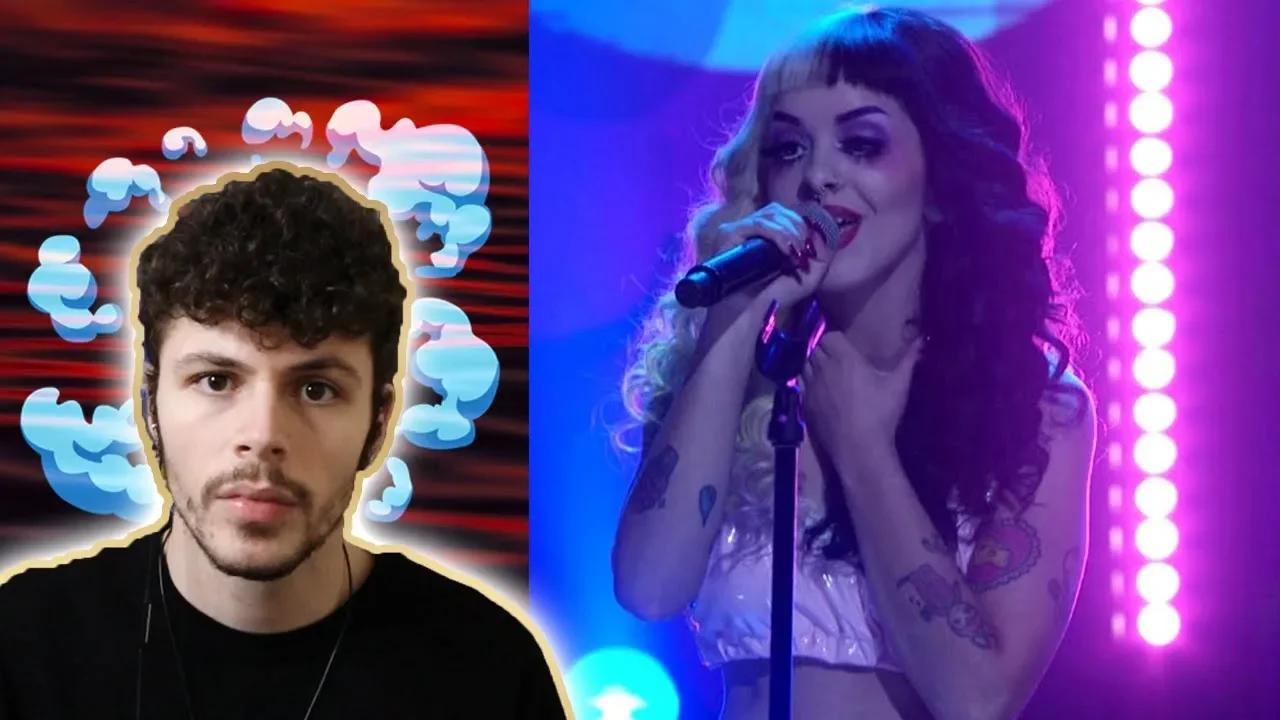 Melanie Martinez Soap Live Conan Performance Reaction