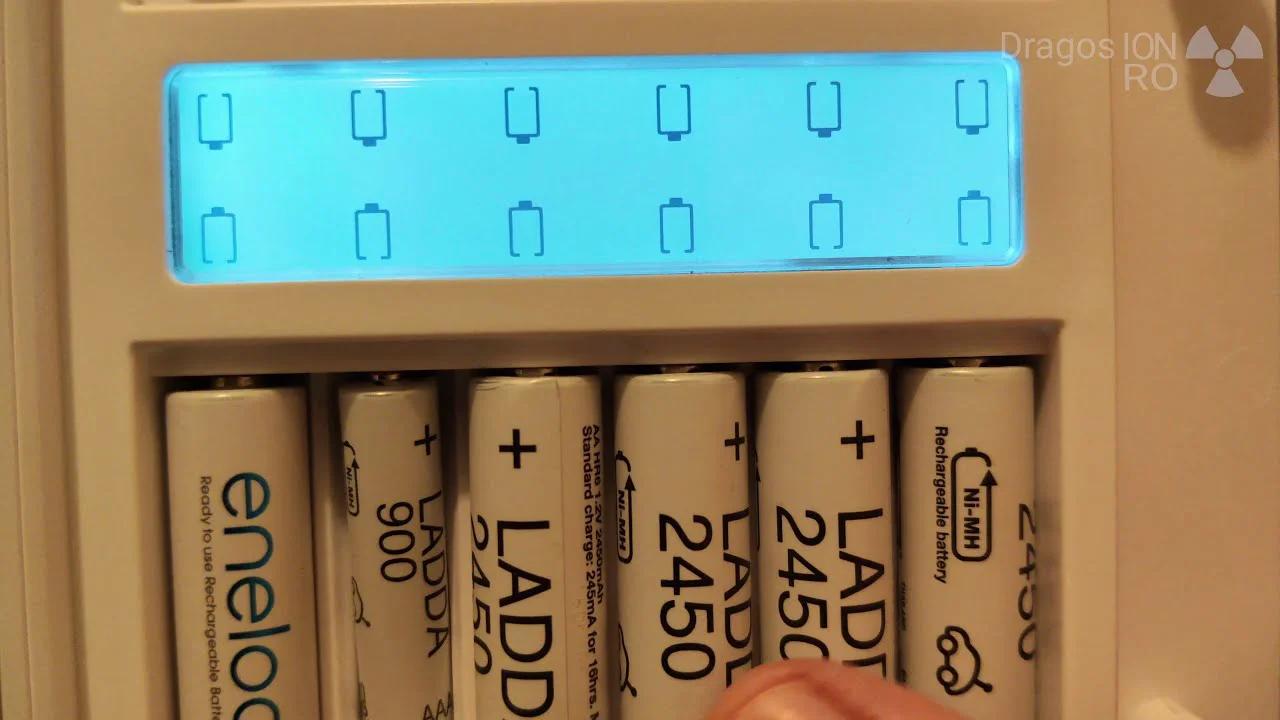 IKEA STORHOGEN NiMH Battery Charger rechargeable batteries