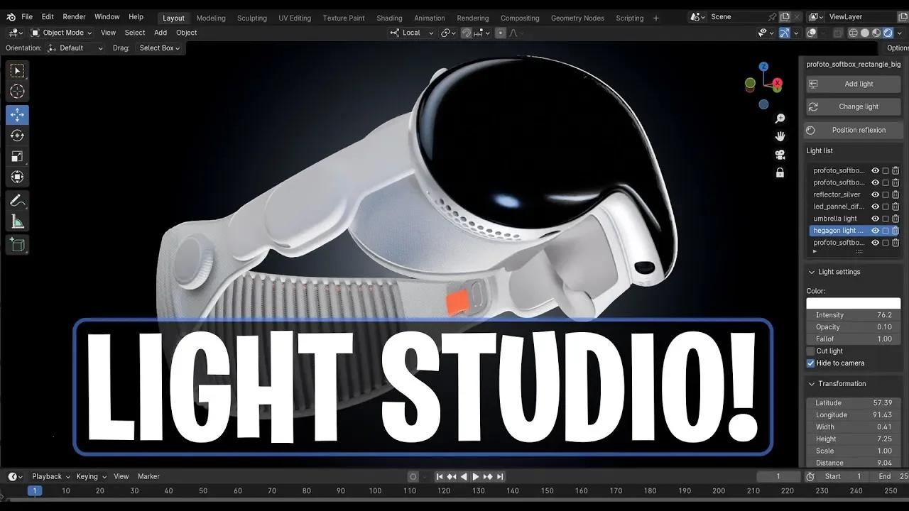 Light Studio For Blender - Walkthrough / Review!