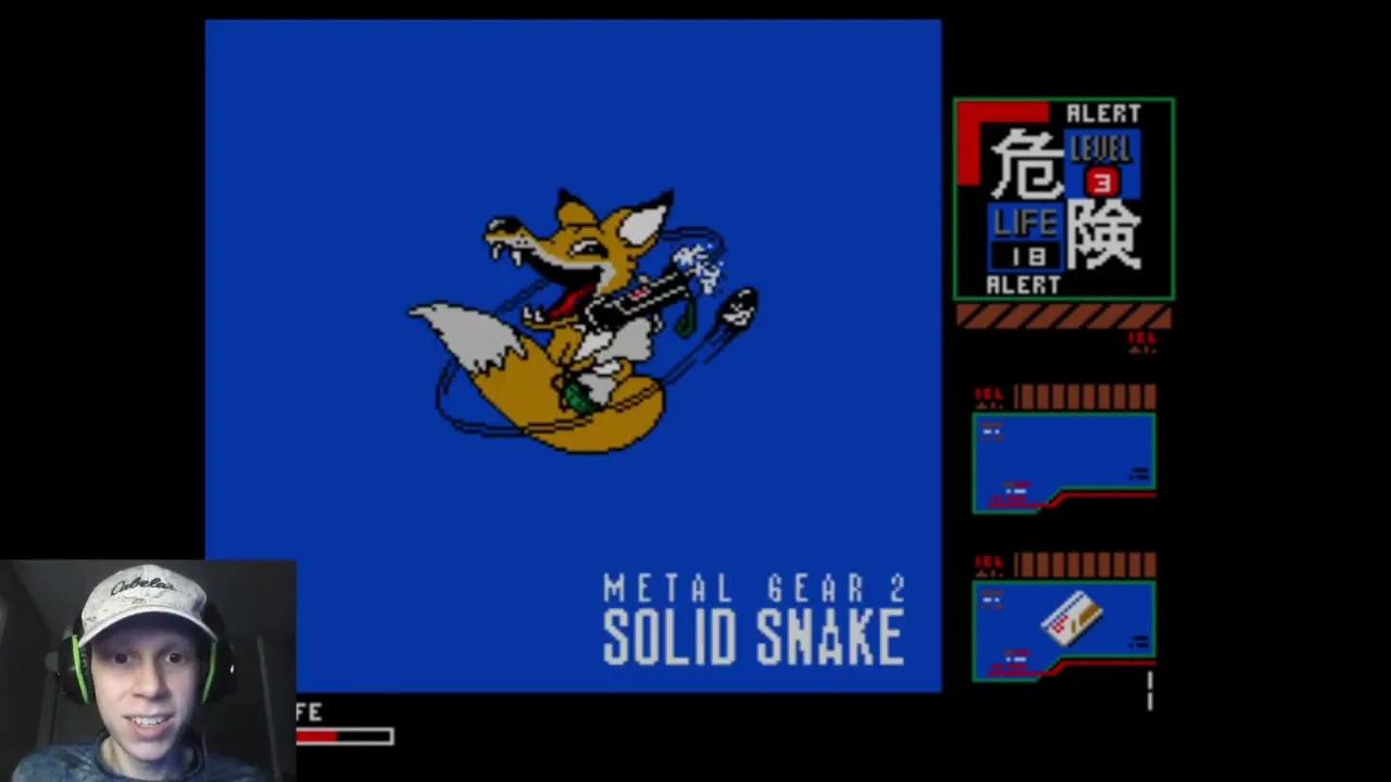 Metal Gear 2 Solid Snake Part 1 Kept You Waiting Huh