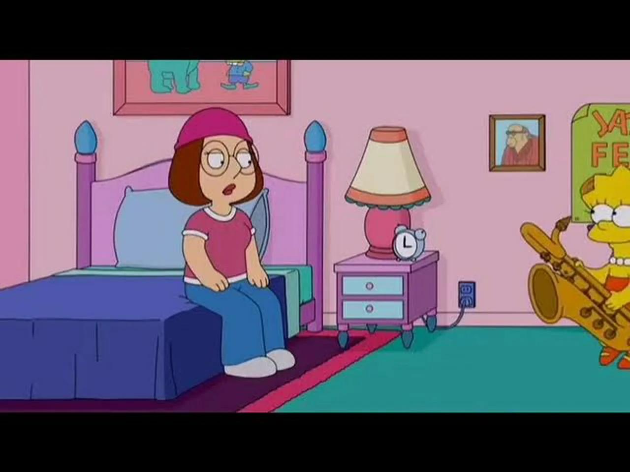 Meg e Lisa Simpson - I Griffin