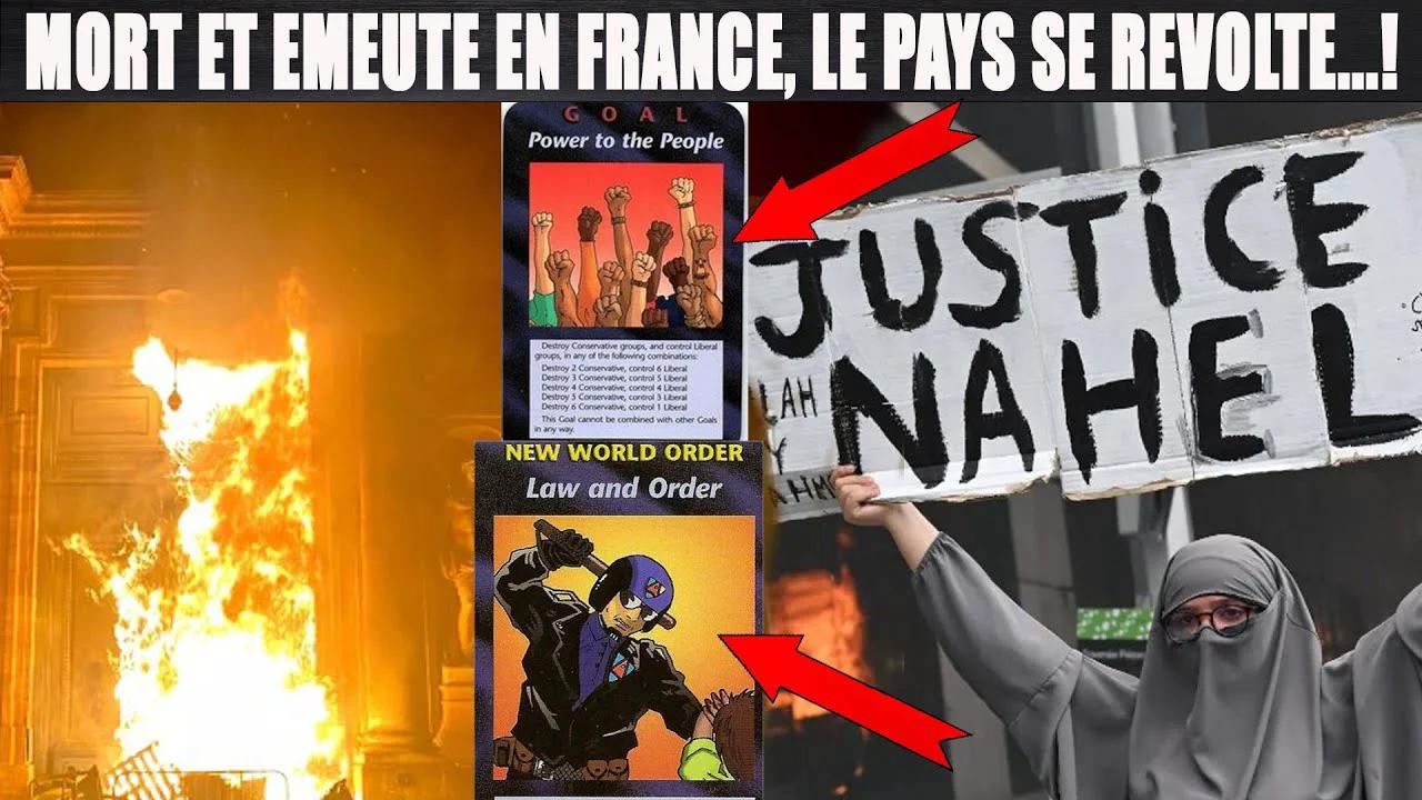 MORT DE NAHEL ET EMEUTE, LA FRANCE SE REVOLTE! LOI MARTIALE BIENTOT...?!