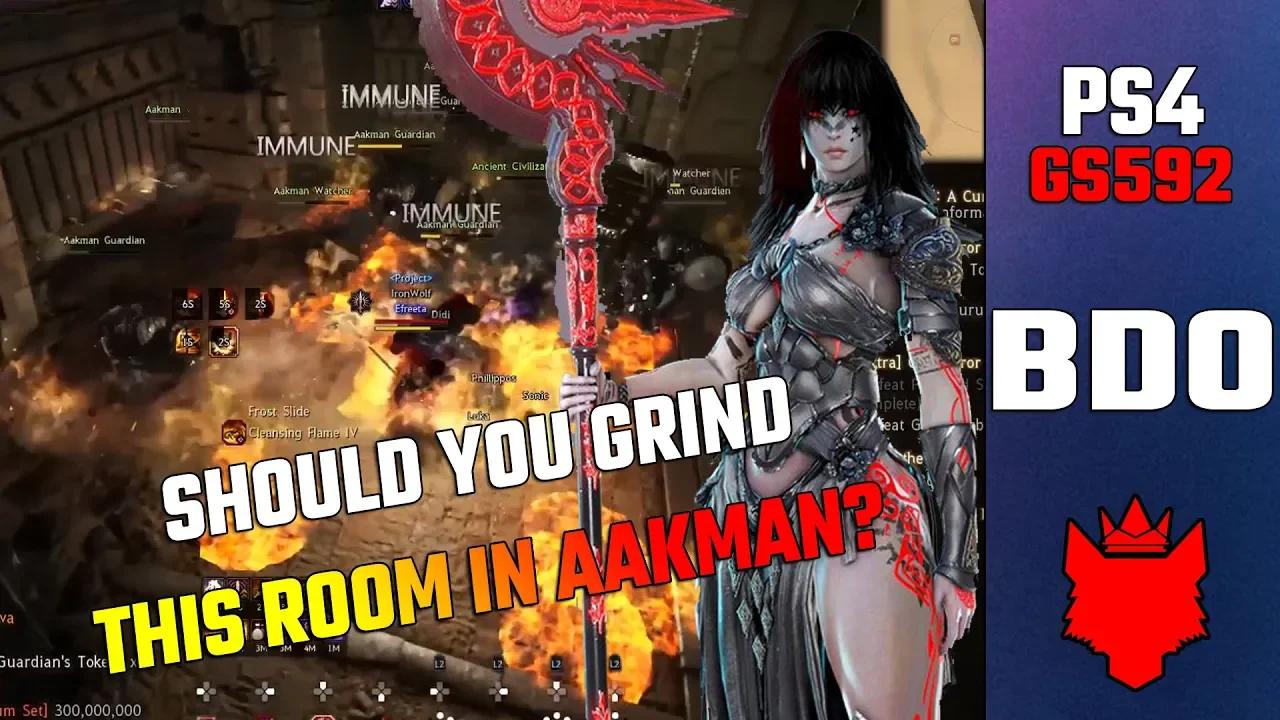 Bdo ps4 should you grind aakman temple w guardian awakening