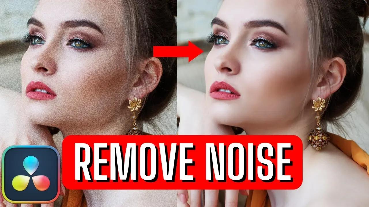How to denoise grainy video in davinci resolve free version 