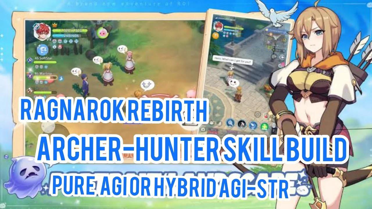 Ragnarok Rebirth Archer-Hunter Skill Build #ragnarokrebirth #ror #ro # ...