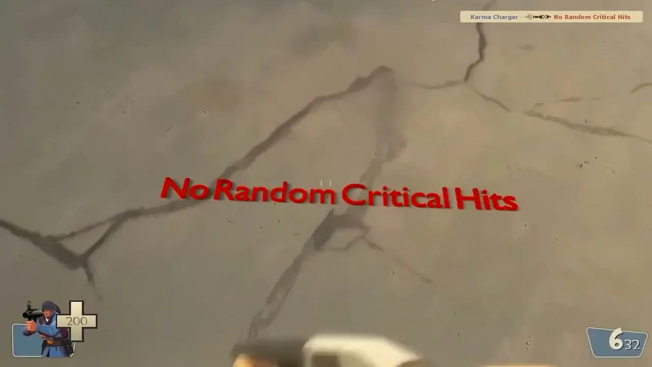 Joke Weapon - No Random Critical Hits [reupload]