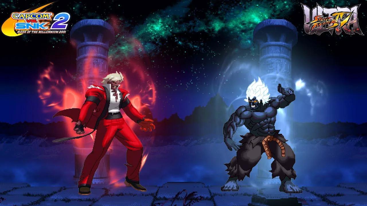 God Rugal Vs Oni - Extreme Violent Insane Epic Boss Battle - [Capcom X ...