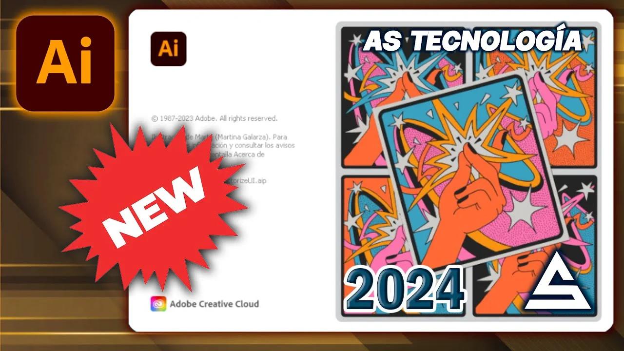 Adobe Illustrator con IA ULTIMA VERSIÓN en 2025 | AS Tecnología
