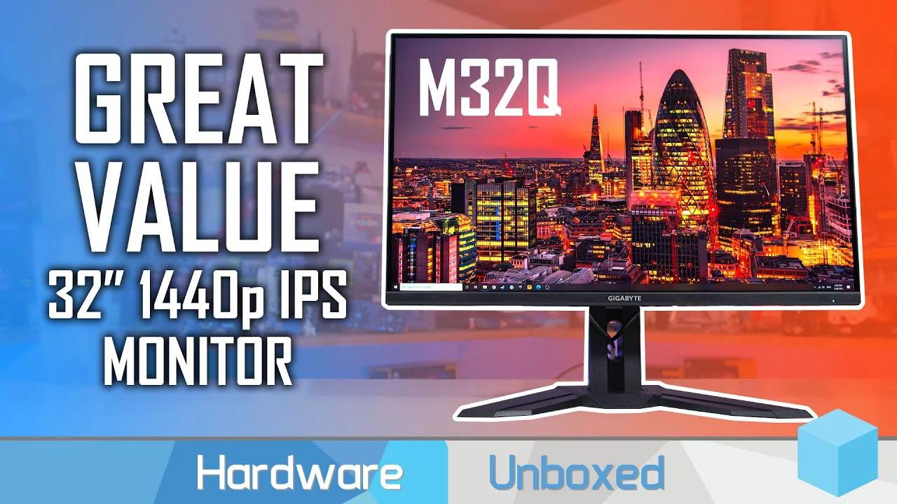 Gigabyte M32Q Review, Great Value Monitor for 32-inch 1440p Gaming