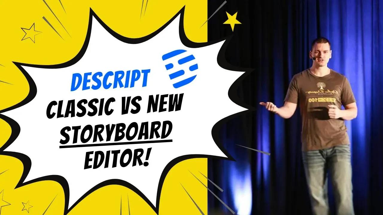How To Use Descript For Video Editing {Classic Editor Vs NEW Descript ...