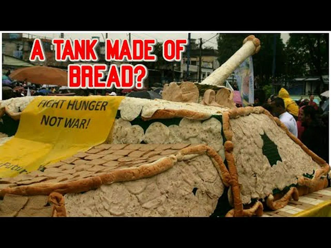 A Tank Made of BREAD? | Fake Tank Friday